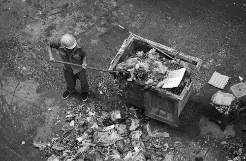 Recycling construction materials at Waterloo site