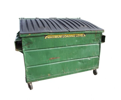 Secure payment padlock and skip hire service image
