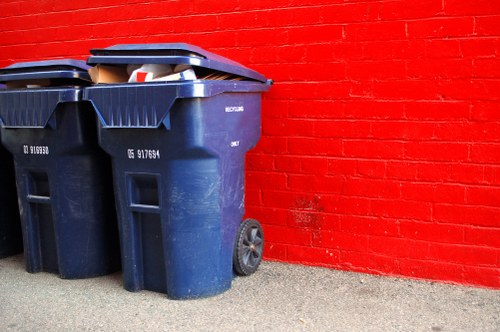 Environmentally friendly waste disposal using skips