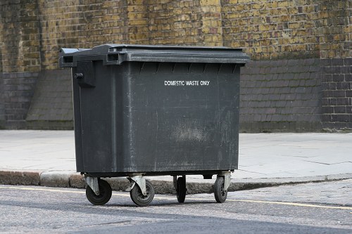 Person using a screen reader to navigate a skip booking page for Waterloo skip hire