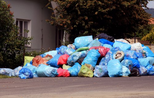 Different types of construction waste
