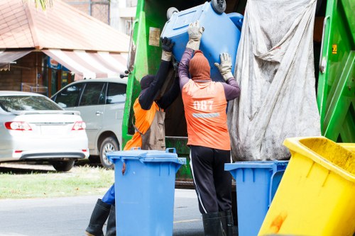 Environmentally friendly waste disposal with skips